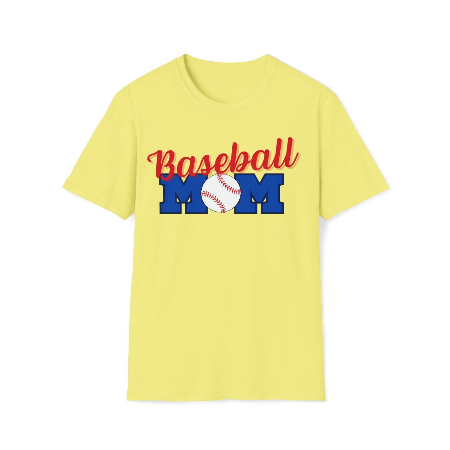 BASEBALL MOM T-BALL Softstyle T-Shirt